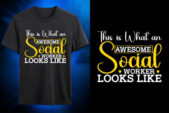 Awesome Social Worker Quote SVG Design