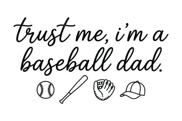Baseball Dad Quote SVG Review