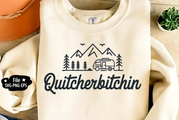 Funny Camping SVG PNG: A Designer's Take on 