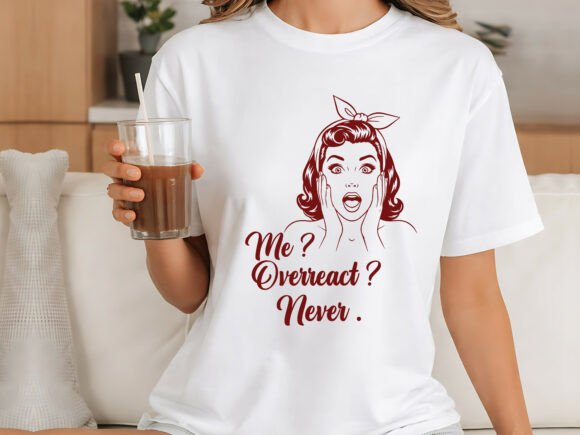 Funny Retro Woman Quote SVG