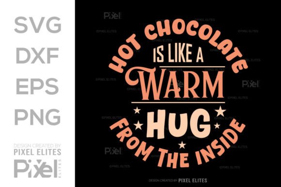 Review: Hot Chocolate is Like a Warm Hug SVG for Embroidery