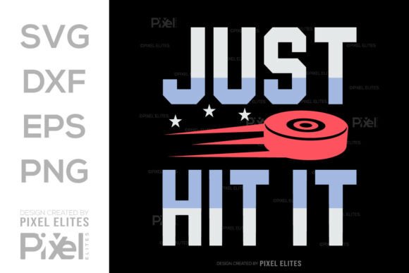 Review: Just Hit It SVG for Bold Hockey Embroidery
